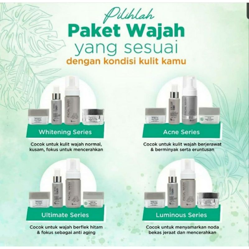 ECER PAKET WAJAH // MS GLOW