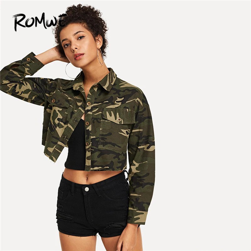 multicolor crop jacket