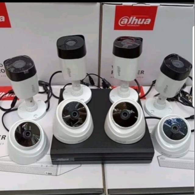 PAKET CCTV DAHUA 8CH 2MP HARDISK 1TB 100M KABEL LENGKAP TGGL PASANG