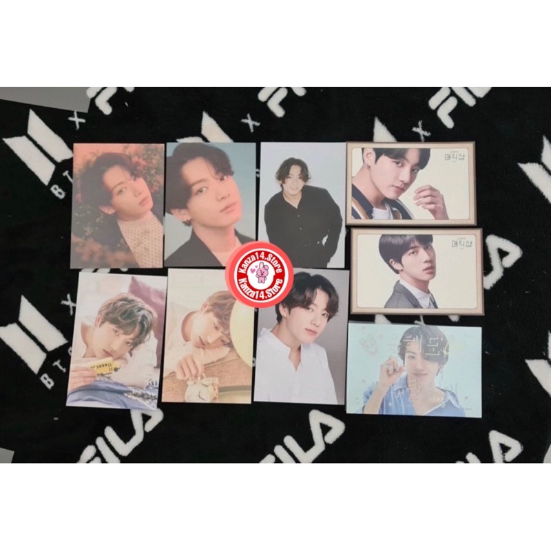 [READY] OFFICIAL POSTCARD PC JUNGKOOK BTS HYBE NYEL ONEUL JAPAN BENE ARMYKIT MUSTER LG U SG20