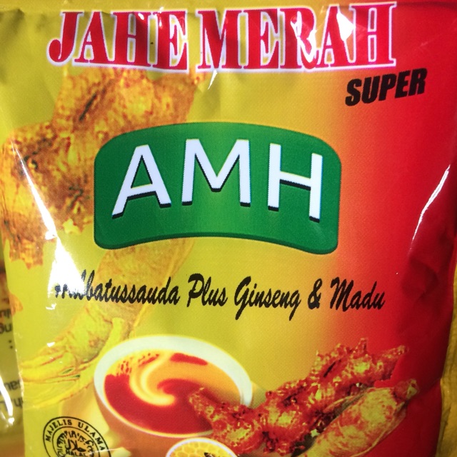 

Jahe merah (AMH) amanah