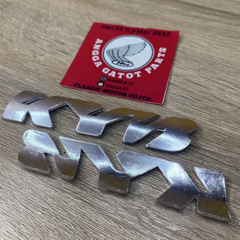 EMBLEM SHOCK SKOK DEPAN KYB ZETO STIKER TIMBUL KYB SHOCK SHOCKBRE KYB