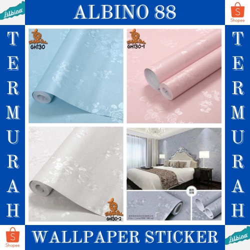 [COD] PROMO WALLPAPER STICKER DINDING WALLPAPER RUANG TAMU WALLPAPER KAMAR WALLPAPER HIASAN DINDING MOTIF ELEGANT TERMURAH