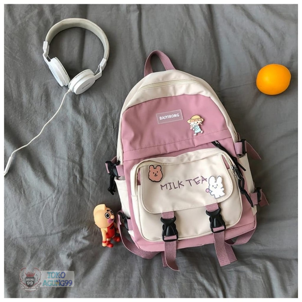 tokoagung99 - Tas anak Korean style / Ransel anak korea terbaru 2021 / Kids bag new style / backpack