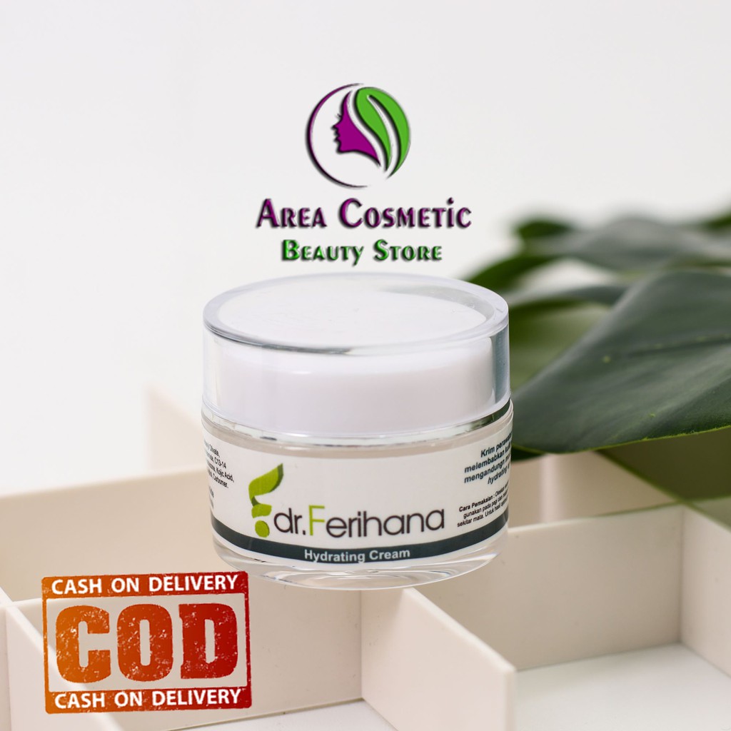 DR. FERIHANA Hydrating Cream Galactomyces 10 gr untuk kulit kering, bruntus, berjerawat, iritasi, ku