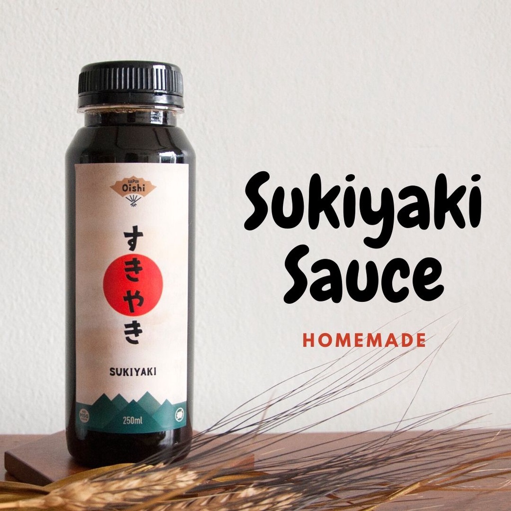 

Sukiyaki Sauce | Dapur Oishi | Saus Homemade Masakan Jepang Bumbu