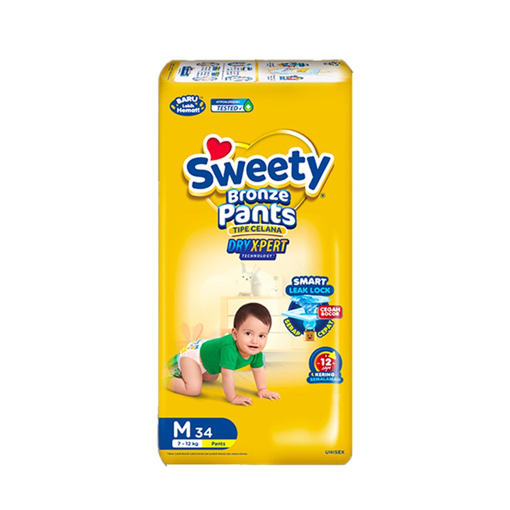 SWEETY BRONZE PANTS DRY X-PERT REGULAR PACK / POPOK CELANA