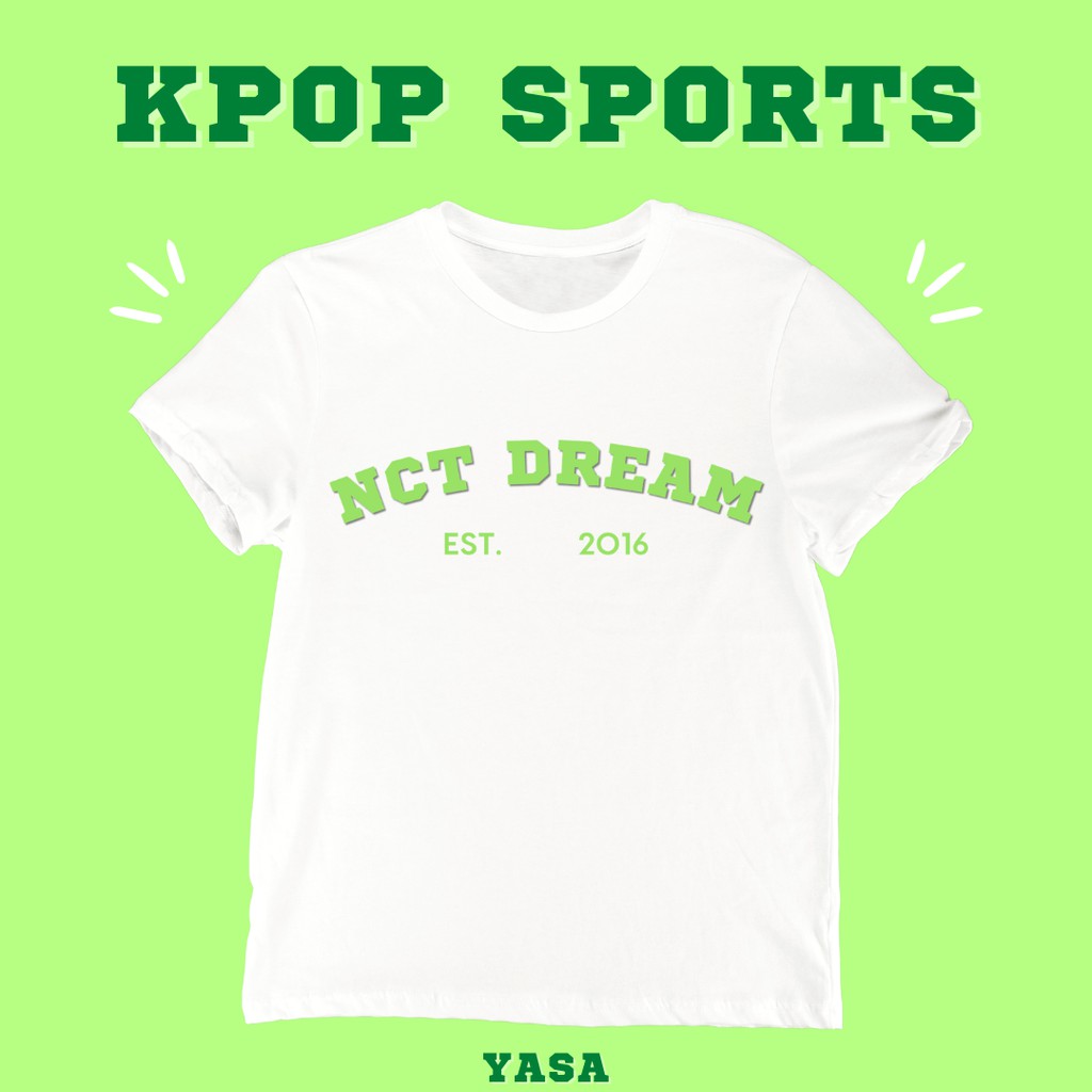 Jual Kaos Nct Dream Kpop Sports Shopee Indonesia