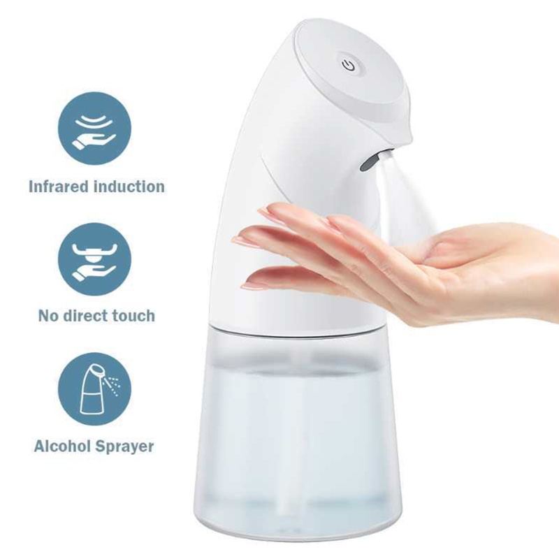 Gro Dispenser Sabun Cair / Shampoo / Hand Sanitizer Tanpa Sentuh Sensor Otomatis Multifungsi