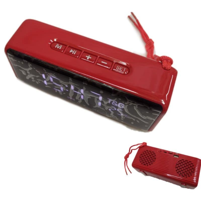 Speaker bluetooth TG-174 musik box Bluetooth Jam Alarm