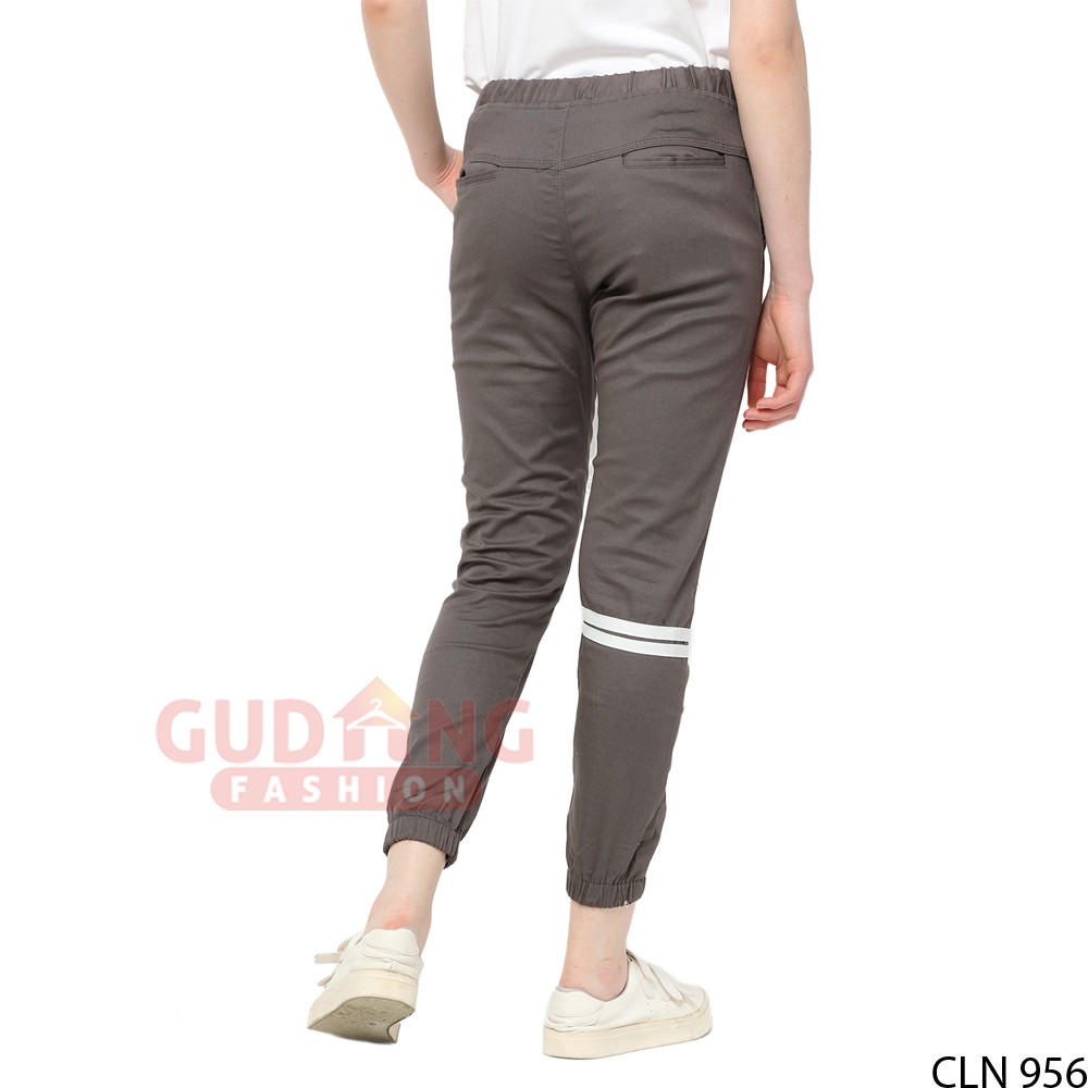 Celana Jogger Training Wanita Fashion Terbaru - CLN 956