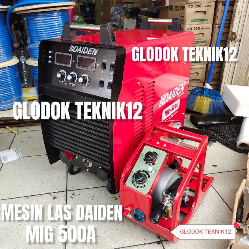 MESIN LAS DAIDEN MIG 500A / TRAFO LAS DAIDEN MIGI 500 / MESIN LAS CO DAIDEN MIG 500A