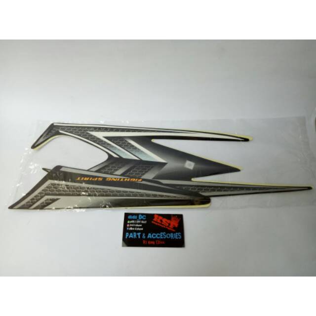 Striping rx king hitam 2004