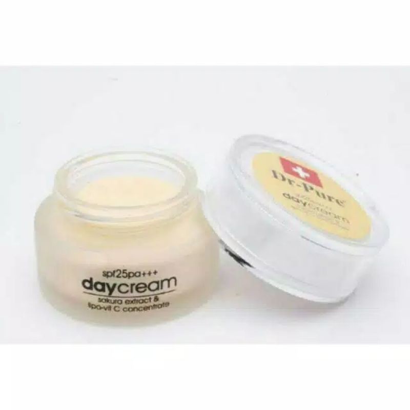 Dr Pure Whitening Cream Day Original Bpom  Dr Pure Cream Siang
