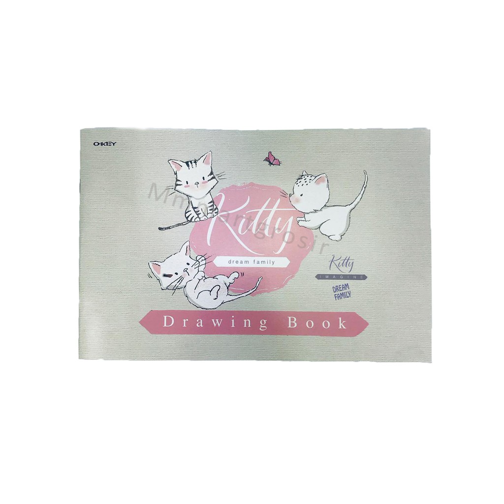 Okey / Buku Gambar / Drawing Book / 20*30cm