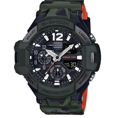 Casio Original G-Shock G Shock GA-1100SC-3A RESMI