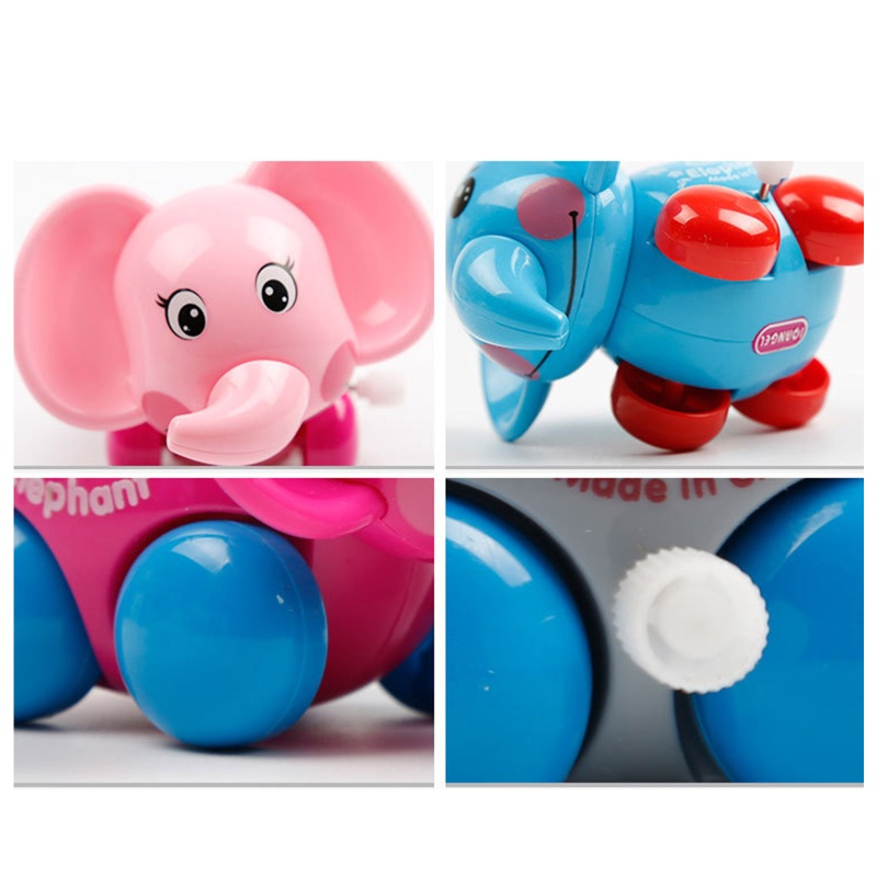 Mary Hewan Gajah Mainan Rantai Angin Mempromosikan Hadiah Persepsi Sensorik Anak Untuk Balita Laki-Laki Anak Menghibur