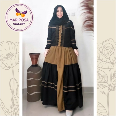 DEURA Busana Muslim Terbaru / Dress Deura / Gamis Deura Original / Setelan Gamis Deura 264 Original