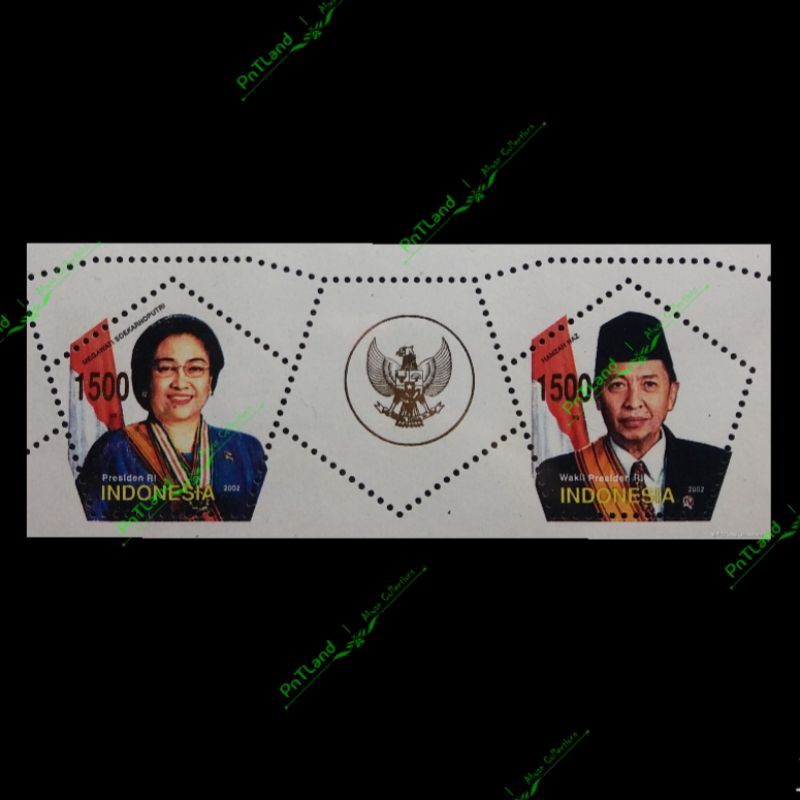 

Prangko / Perangko Presiden Megawati - Hamzah Haz