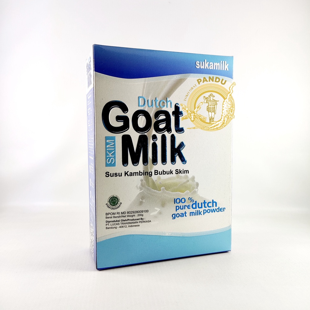 SUKAMILK DUTCH GOAT MILK (SKIM) / SUSU KAMBING BUBUK SKIM