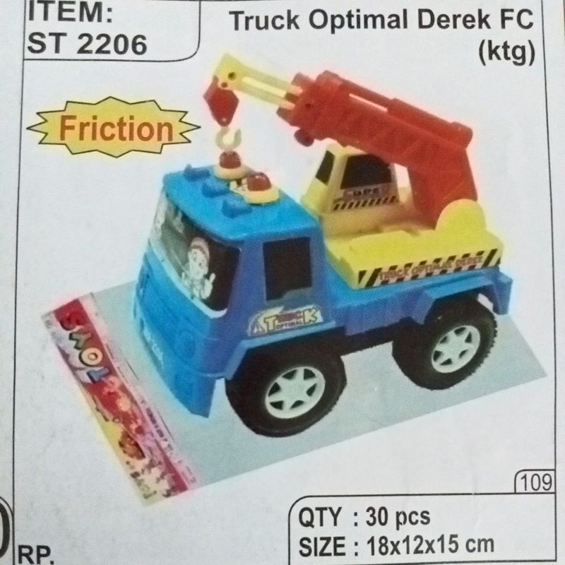 ST 2206 - Mainan Truk Derek Warna Truck Optima ST2206