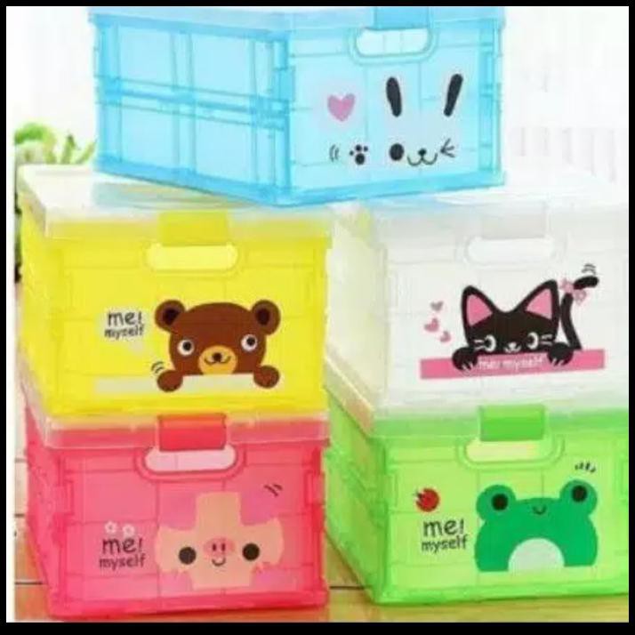 Ww Box Lipat Container Kartun Besar Serbaguna
