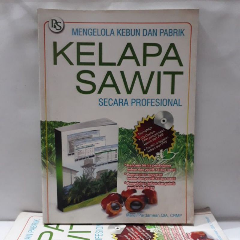 Buku Perkebunan Mengelola Kebun Dan Pabrik Kelapa Sawit Secara Profesional Shopee Indonesia