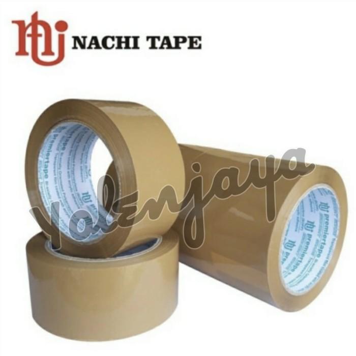 

Nachitape Lakban Premier / Tape / Lakban 48Mm X 100 Yard Isi 6 Pcs