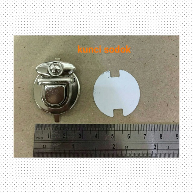 Kunci sodok 3cm nikel (1pcs)