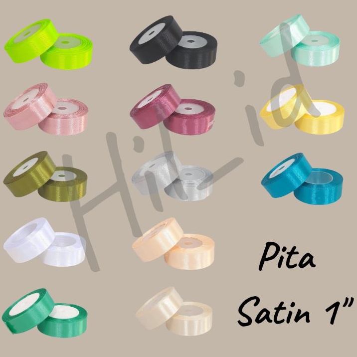 

Pita Satin 1" / 2.5cm | 20 yards | Part 2