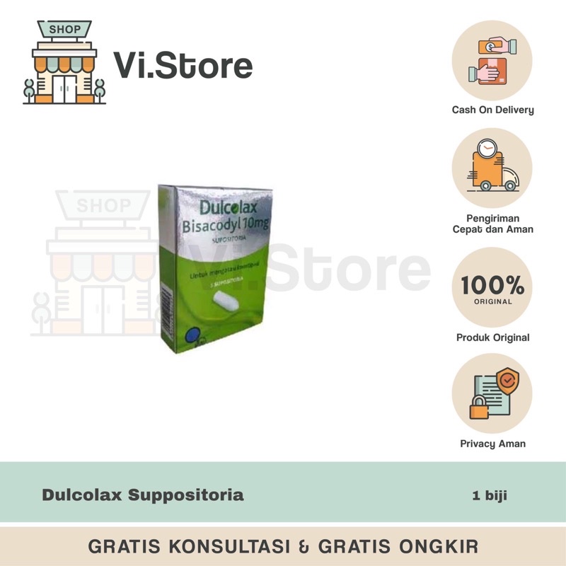 Dulcolax Suppositoria Dewasa 1 Biji