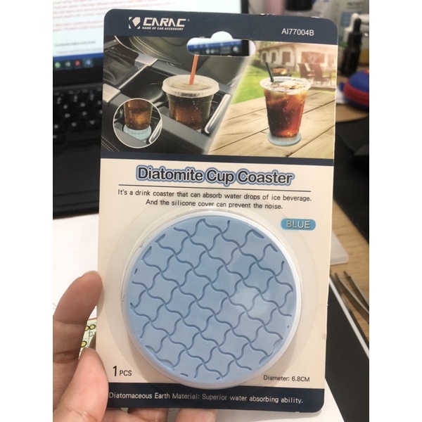 diatomite cup coaster