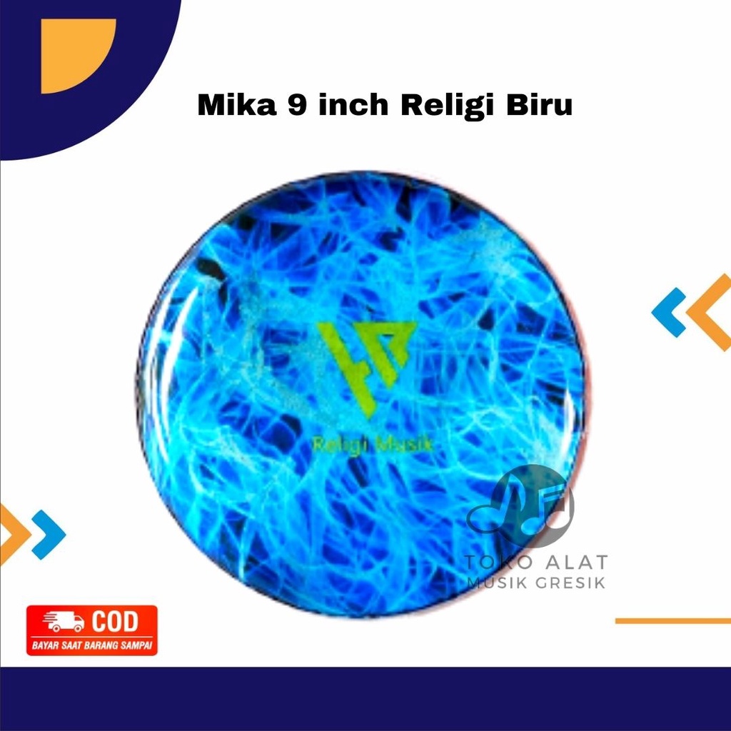 Head Drum Mika 9 Inch Powet Beat Suara Standar Untuk Gendang Dung Dangdut Darbuka Calti Dumbuk