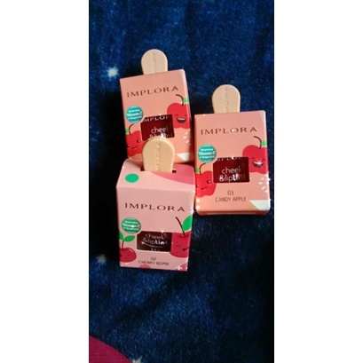 Liptin Implora check and lip tint Murah