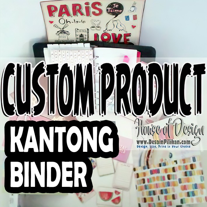 

Custom Kantong Binder (Binder Pocket) Semua Ukuran Murah