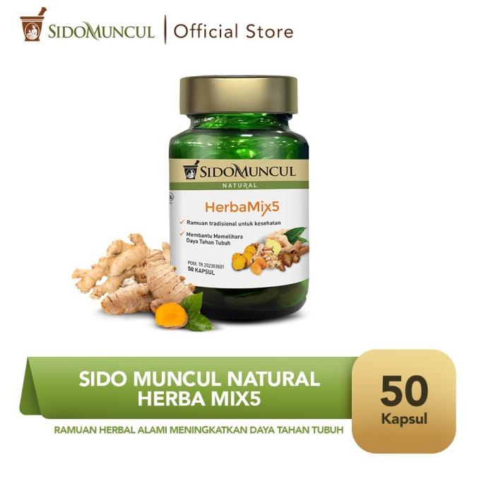 

Discount Sido Muncul Natural HerbaMix5 - Ramuan Herbal Alami Daya Tahan Tubuh /OBAT HERBAL ASAM URAT/OBAT HERBAL PELANGSING/OBAT HERBAL KOLESTEROL/OBAT HERBAL DIABETES