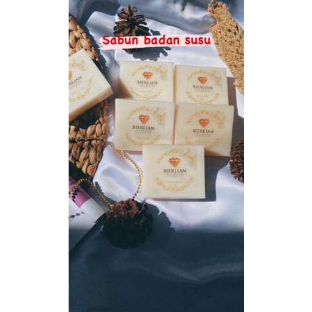 Sabun Batang Susu Whitening Berlian skincare