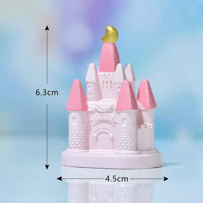 Cake Toper Miniatur Topper Hiasan Kue Ultah Ulang Tahun Castle Istana