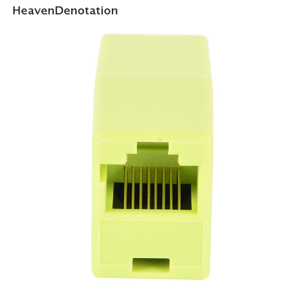 [HeavenDenotation] 5PCS RJ45 Female To Female Network Ethernet LAN Connector Adapter Coupler Extender