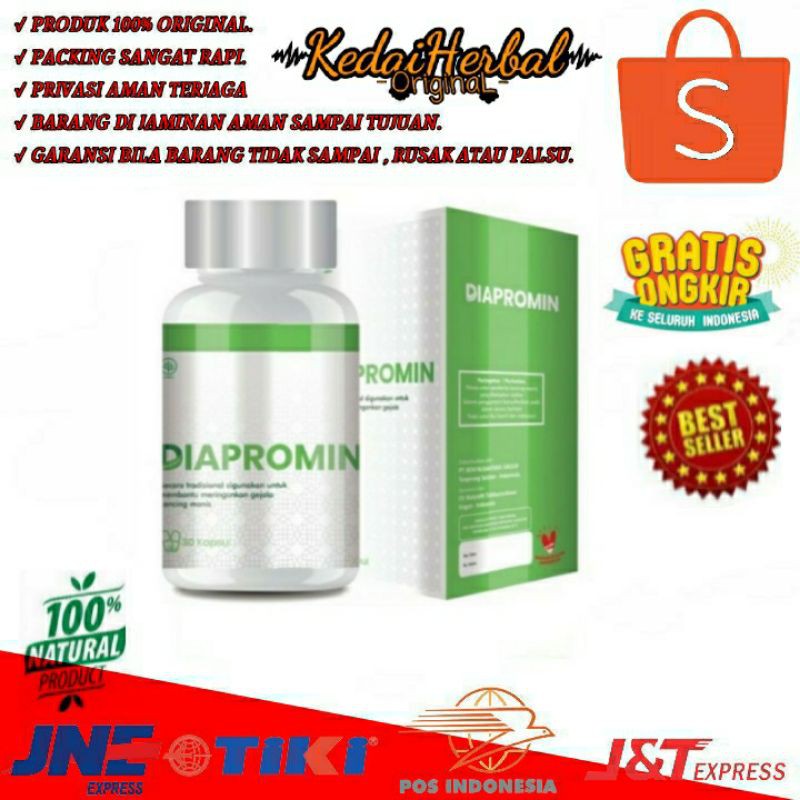 DIAPROMIN ASLI ORIGINAL OBAT DIABETES KENCING MANIS TERBUKTI NYATA