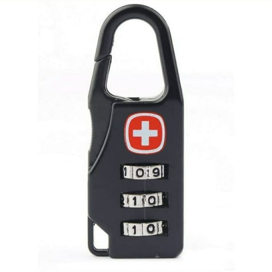 GEMBOK KOPER SWISS - GEMBOK SWISS PASSWORD CODE LOCK - SC