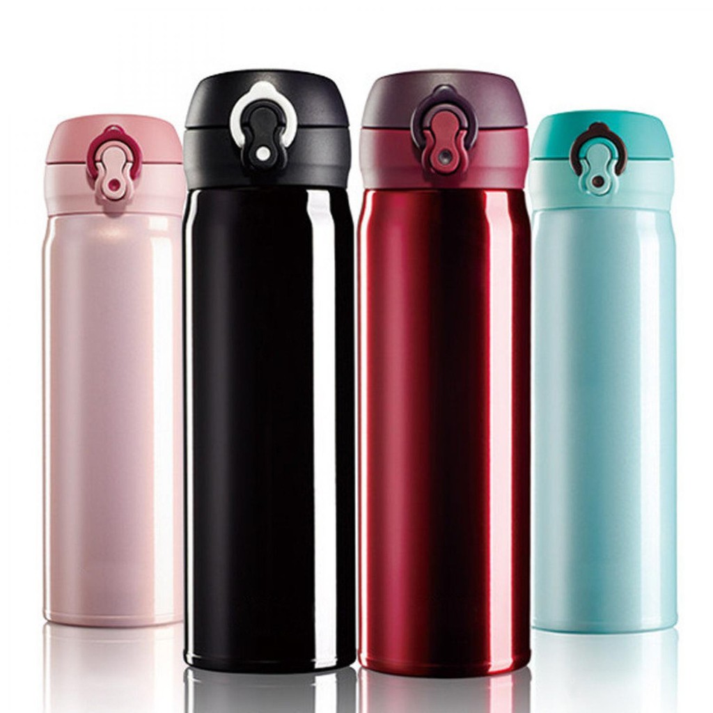 Vacuum Flask Botol Minum Thermos Stainless Steel 500ml - 304