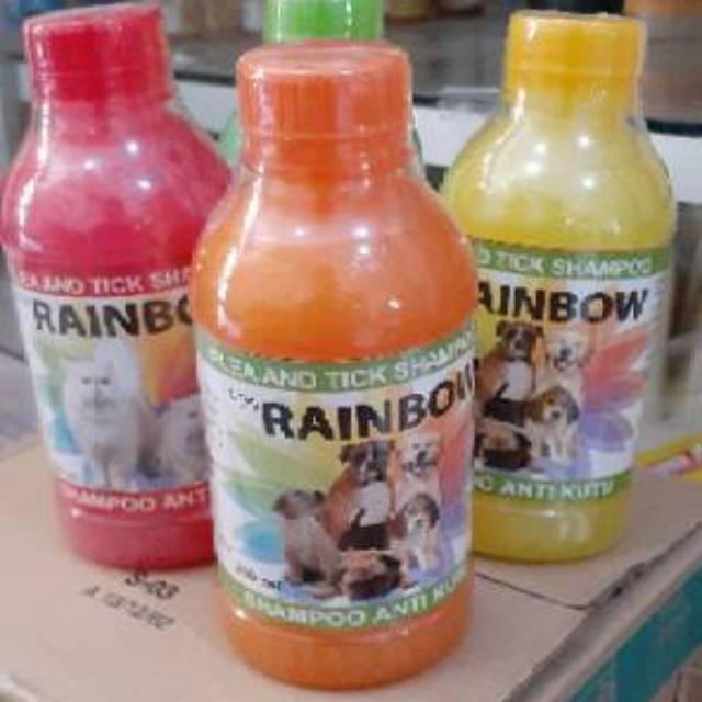 Rainbow Shampoo Kutu Anjing Wangi