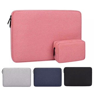 Tas Laptop Softcase Sleeve Case Waterproof  13 14 15 16 inch Set with Pouch