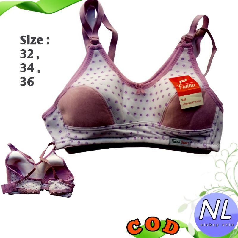 Bh Bra Anak Wanita Remaja Pelajar SMP SMA Pemula ABG Fidilla  busa tipis beha kutang Pakaian Dalam W
