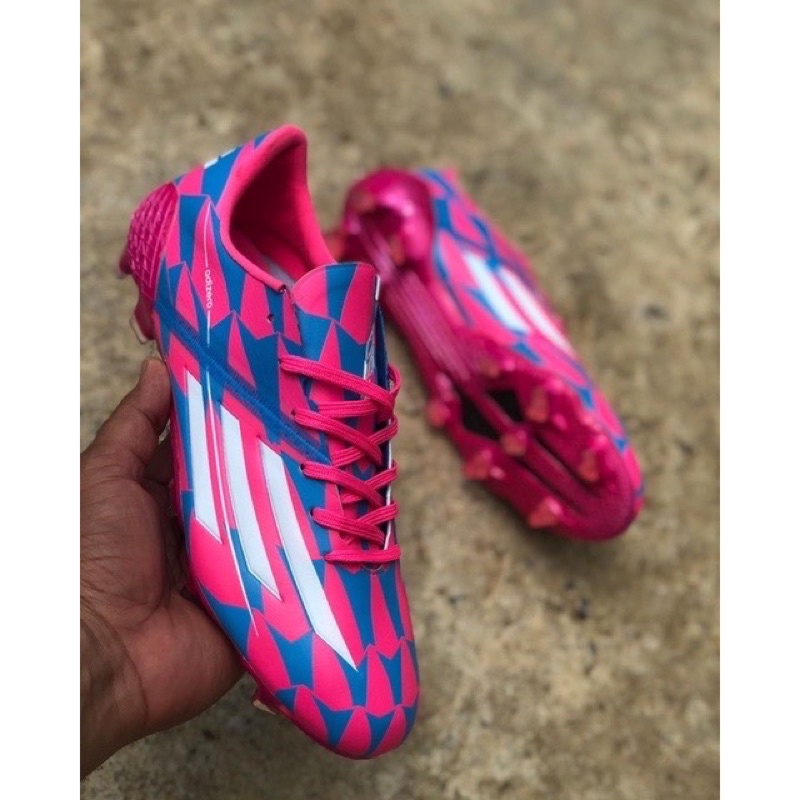 Sepatu Bola Adidas F50 Adizero X Ghosted Pink