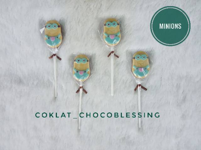 

Coklat minion/cokelat minions/coklat lolipop