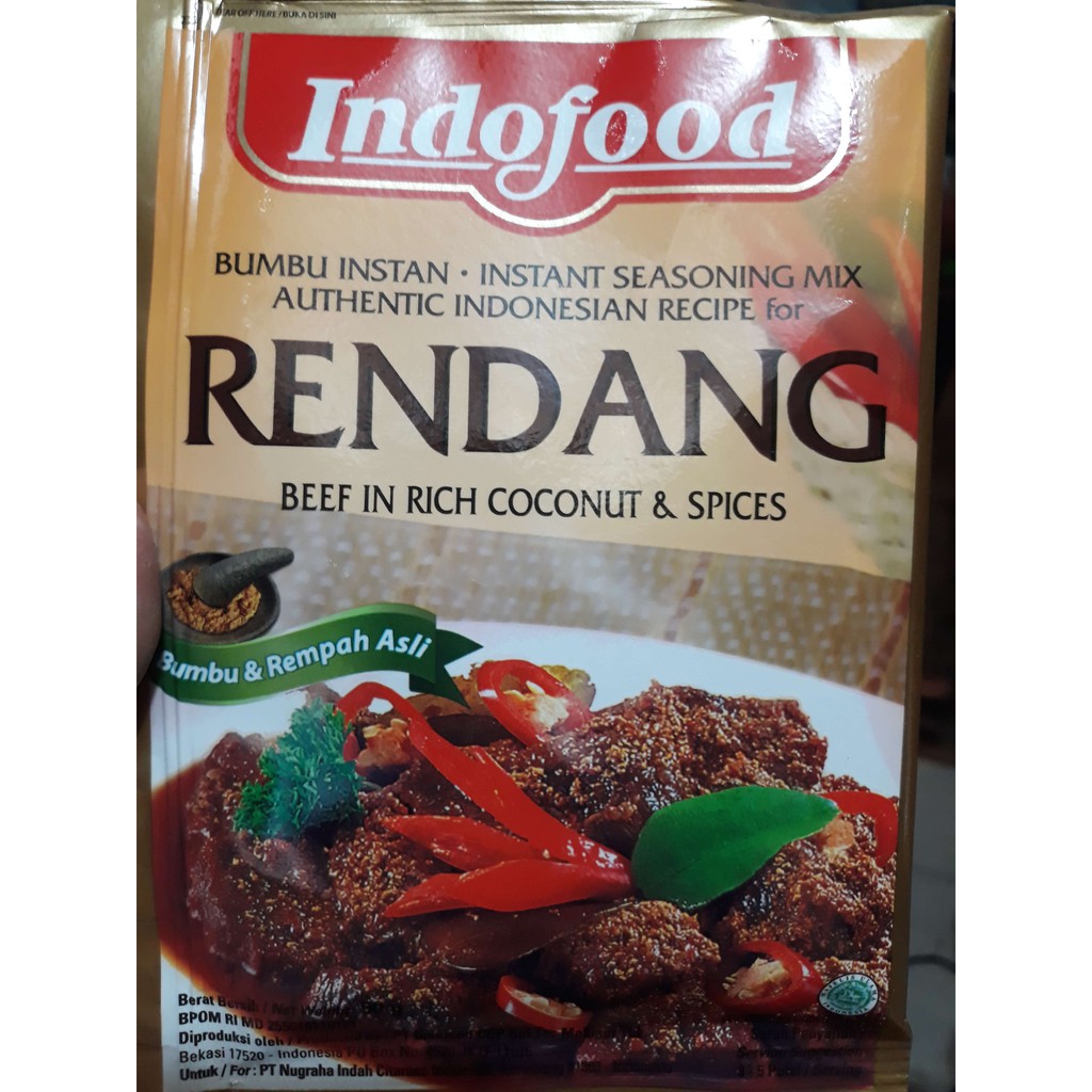 

[INDOFOOD] Bumbu dan Rempah Asli Instan Otentik Resep Indonesia 45 GR
