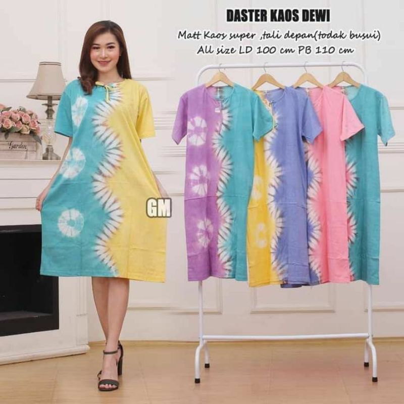 Daster Kaos Adem Warna Soft Daster Hamil Daster Tidur Daster Harian Santai