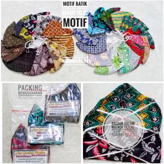  Masker  kain batik  masker  batik  hijab  masker  kain hijab  